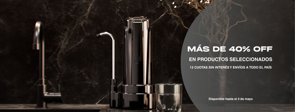 Dvigi descuentos en purificadores de agua