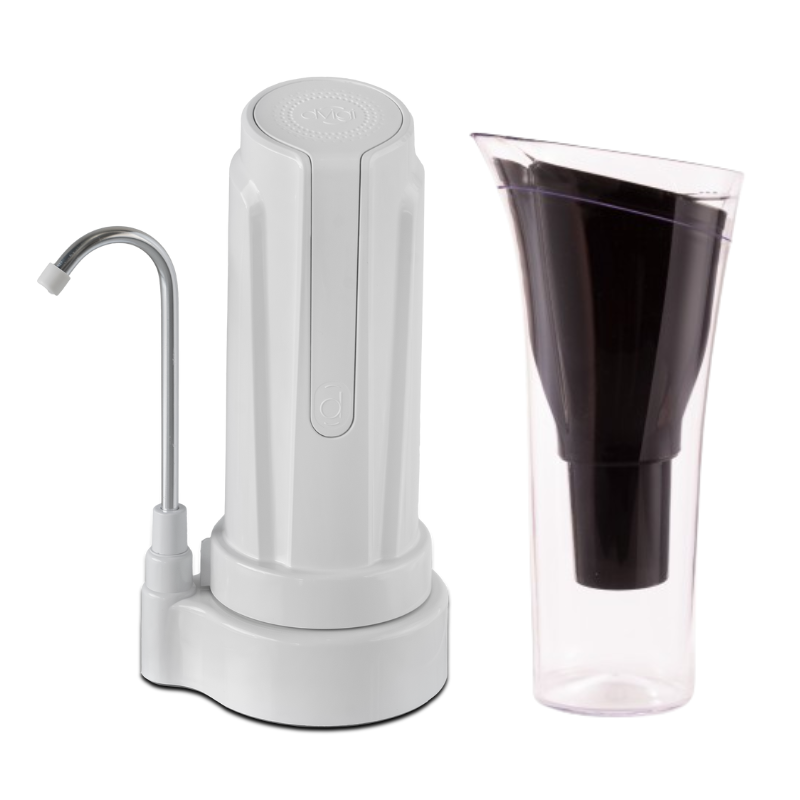 Dvigi Combo Aqua CloroZero + Jarra Sense Glass - 9 cuotas sin interés