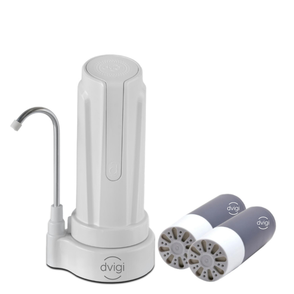 Dvigi Filtro Purificador de Agua Aqua + 2 Filtros Adicionales