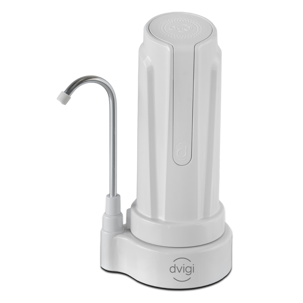 Filtro Purificador de Agua Aqua CloroZero Sobre Mesa Elimina Cloro y Metales Pesados - 9 cuotas sin interés