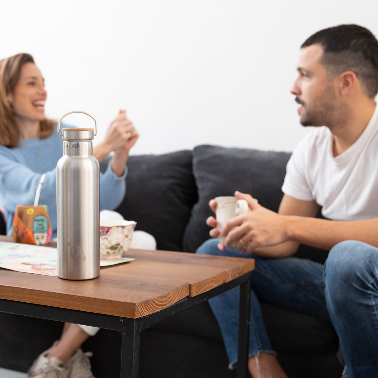 Benjamina Steel 500 – Botella Térmica Inox