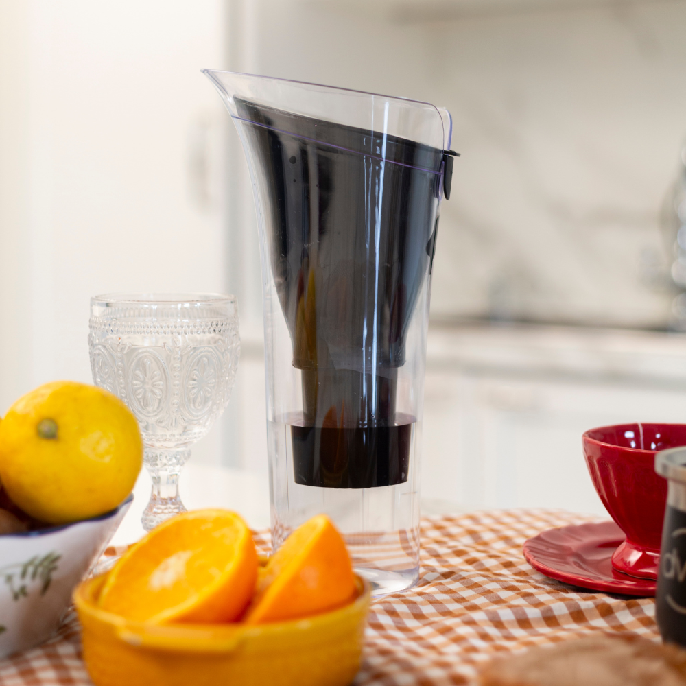 Jarra Purificadora de Agua Negra Combo Plus (Jarra + 3 Filtros) - 9 cuotas sin interés