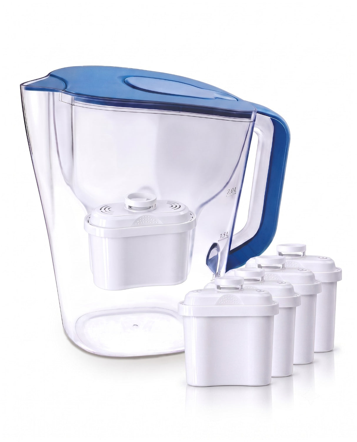Jarra Purificadora de Agua AURA DVIGI + 4 Filtros adicionales