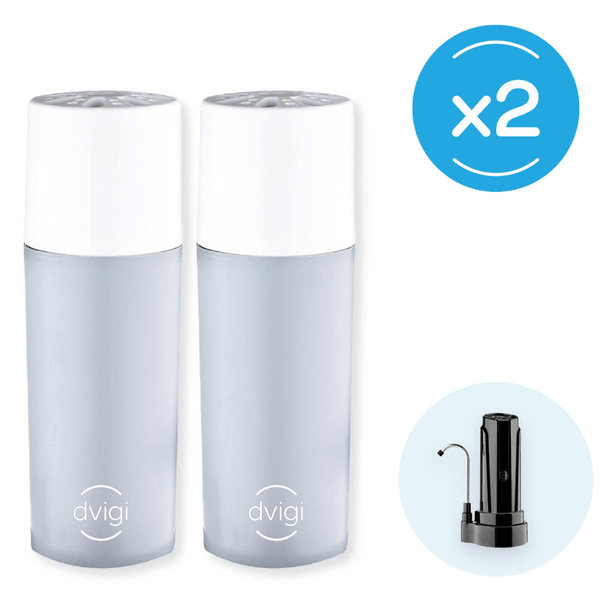 Repuesto de Filtro para Purificador de Agua AQUA x2 - DVIGI Purificadores de Agua Argentina