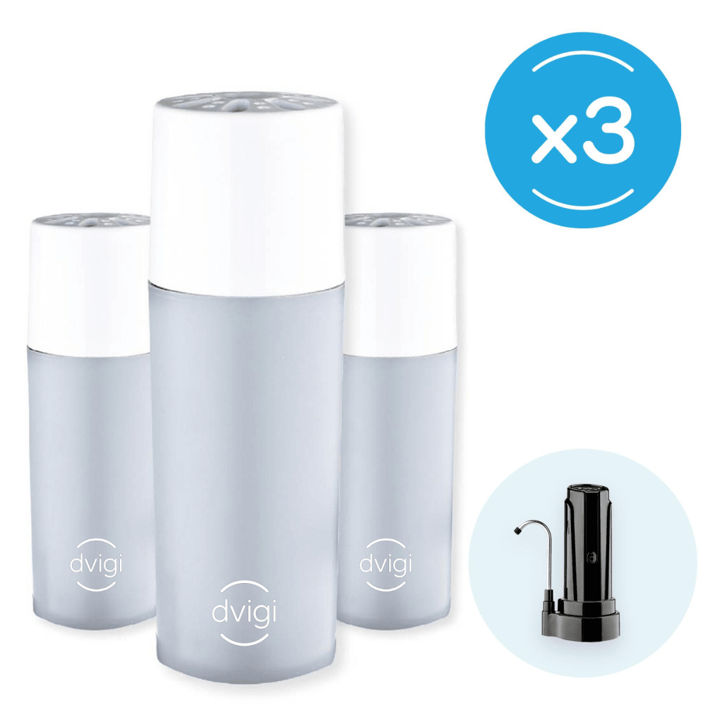 Repuesto de Filtro para Purificador de Agua AQUA x3 - DVIGI Purificadores de Agua Argentina