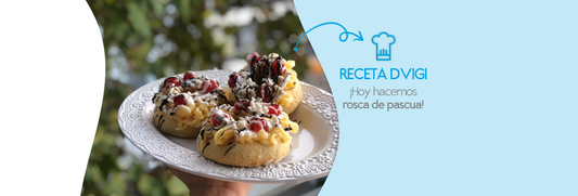 Recetas DVIGI: mini rosca de pascua express y deliciosa