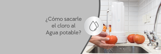 Cómo eliminar el Cloro del Agua Potable. Tipos de Agua: Potable y Cloro