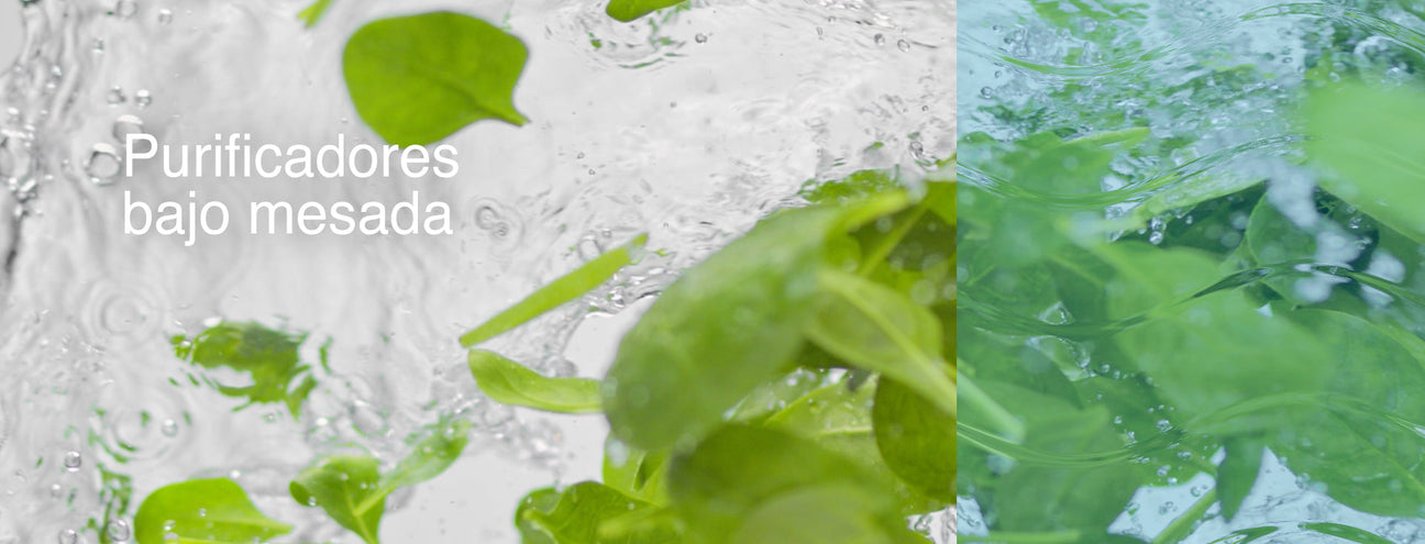 Purificador de agua sobre mesada