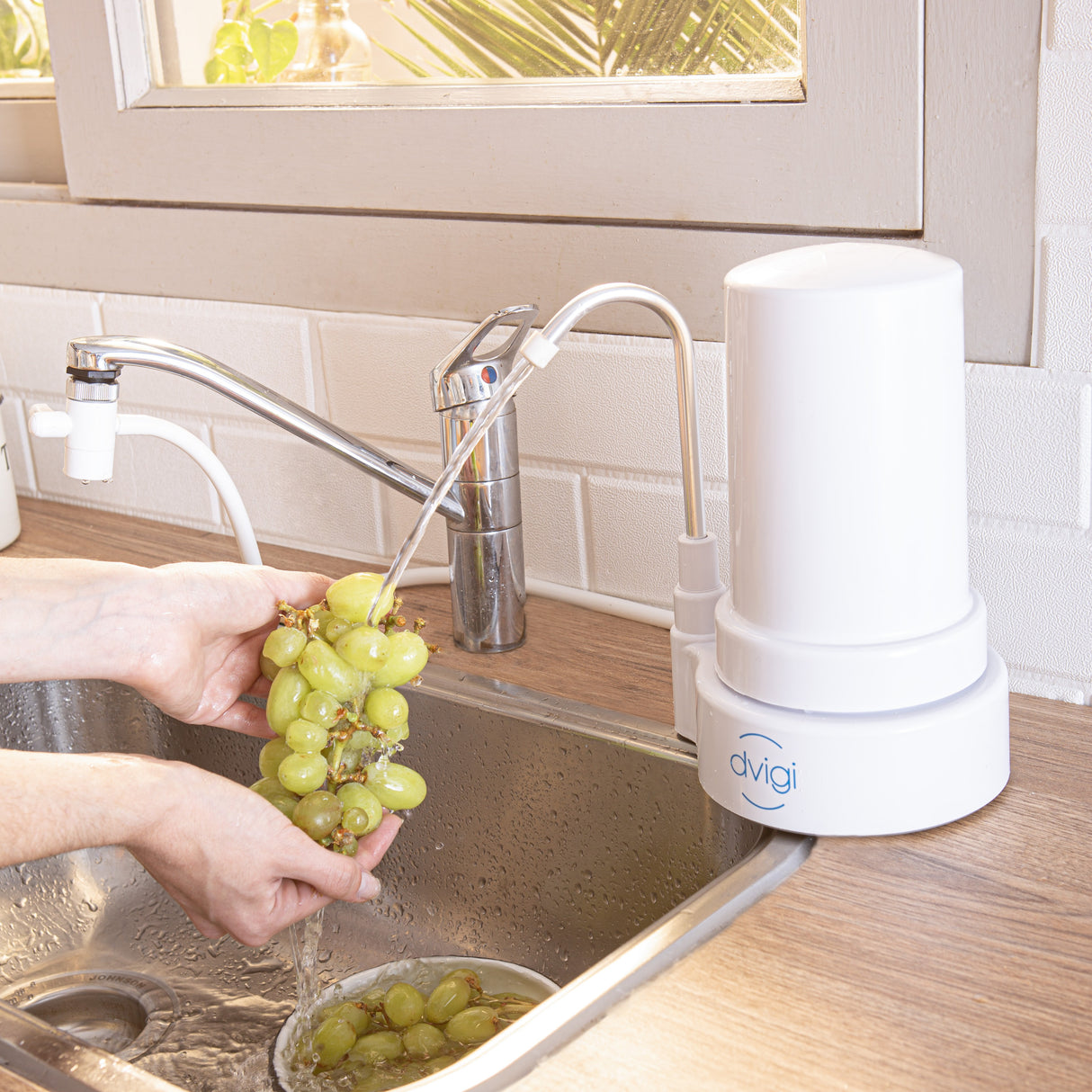 Dvigi Purficador de Agua de Red Elimina Cloro Modelo Compact
