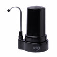 Purificador de agua sobre mesada DVIGI COMPACT color negro