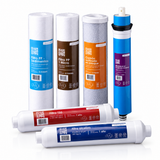 Kit anual de 6 repuestos ósmosis inversa Dvigi: sedimentos, carbón activado, membrana y alcalinizadores para purificador