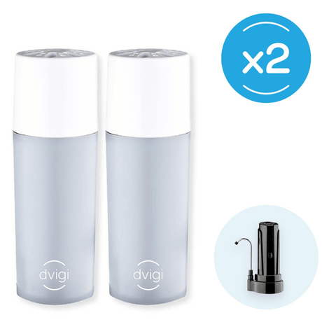 Repuesto de Filtro para Purificador de Agua AQUA x2 - DVIGI Purificadores de Agua Argentina