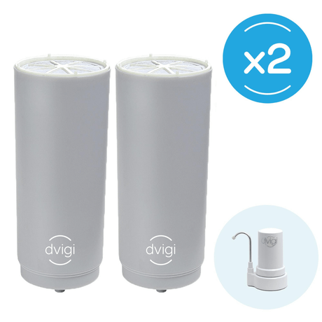 Repuesto de Filtro para Purificador de Agua COMPACT x2 - DVIGI Purificadores de Agua Argentina