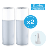 Repuesto de Filtro para Purificador de Agua con Arsénico DVIGI AS PLUS x2 - DVIGI Purificadores de Agua Argentina